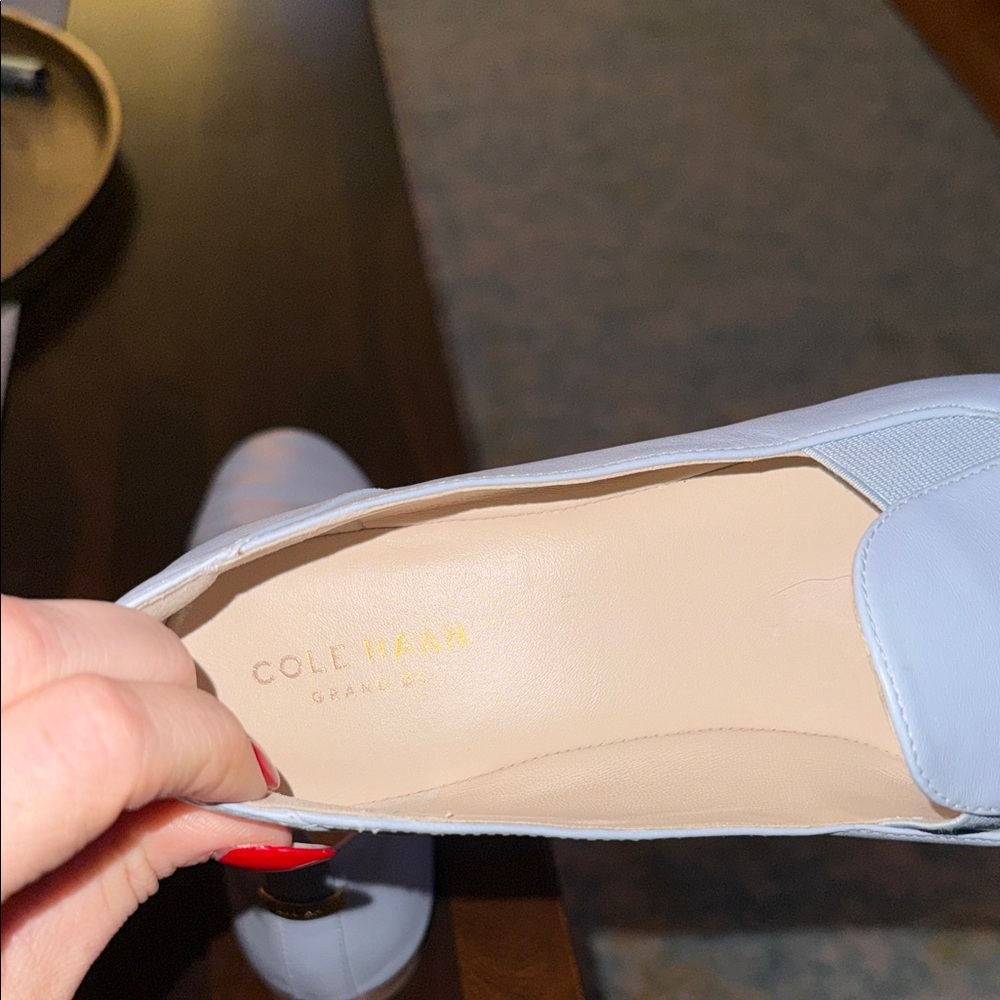 Cole Haan Light Blue Women's Flats - Picture 5 of 5